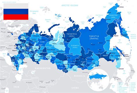 rusia mapa.